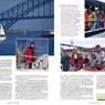 Australian Geographic photo round the world sailor sailor Feodor Koniukhov sailing endurance adventure home coming family reunion Sydney Sydney Harbour Bridge